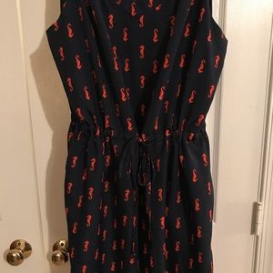 EUC seahorse sun dress